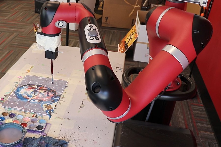 CMU研究人员创造了会绘画的AI机器人