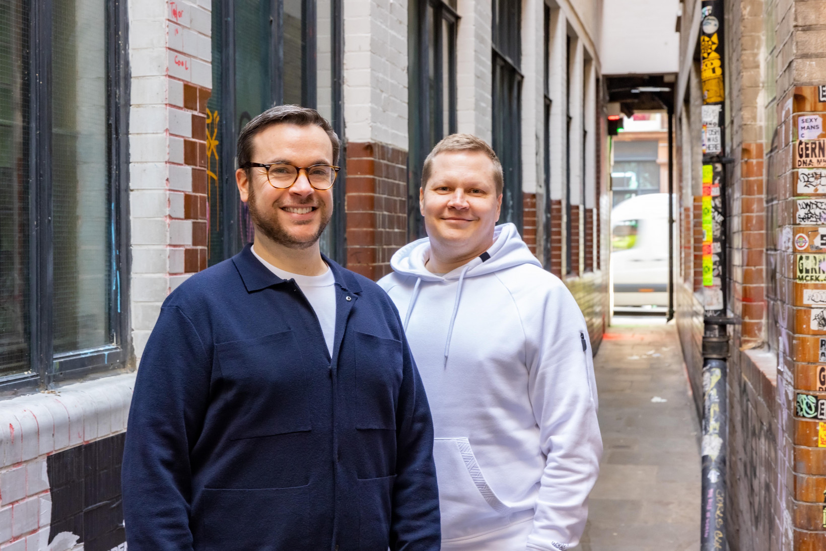Rajahalme（右）曾担任 Nordic XR Startups 基金的董事总经理，而 Haynes（左）此前曾领导 HTC 在 EMEA 的 1 亿美元 Vive X 基金。