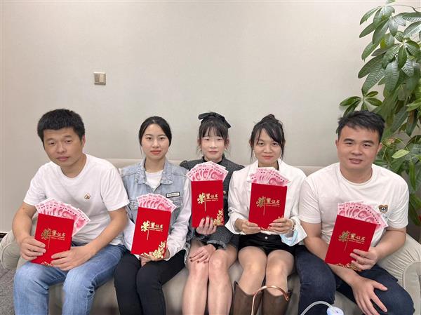 深圳市场中心获奖人员5人